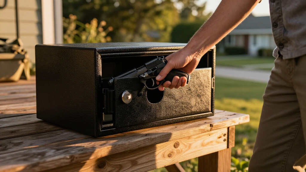 pistol safe