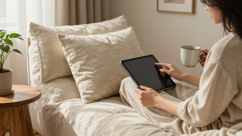 best luxury lounge chaise for reading nook