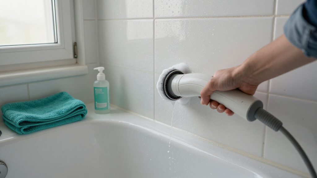 electric spin scrubbers for bathrooms