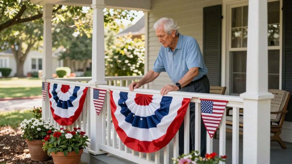 senior patriotic outdoor decorations