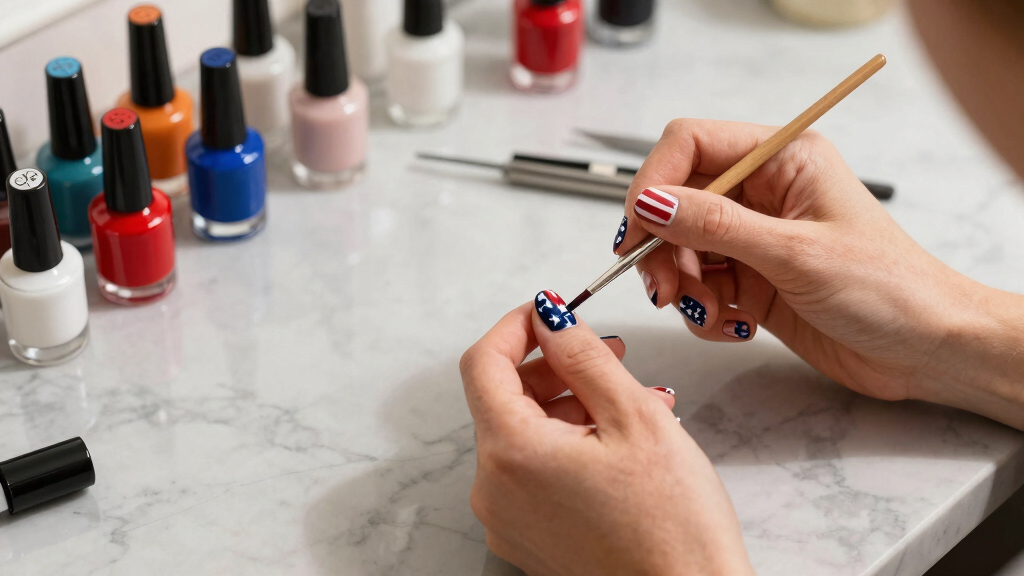 patriotic nail art kits