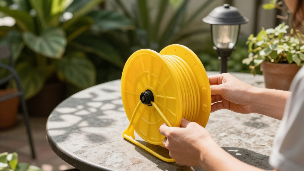 best outdoor extension cord reel weatherproof