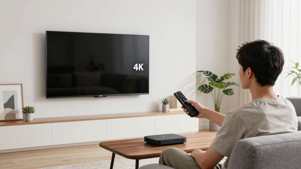 large screen 4K smart TVs