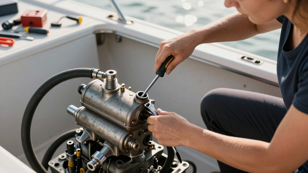 marine steering cylinder kit