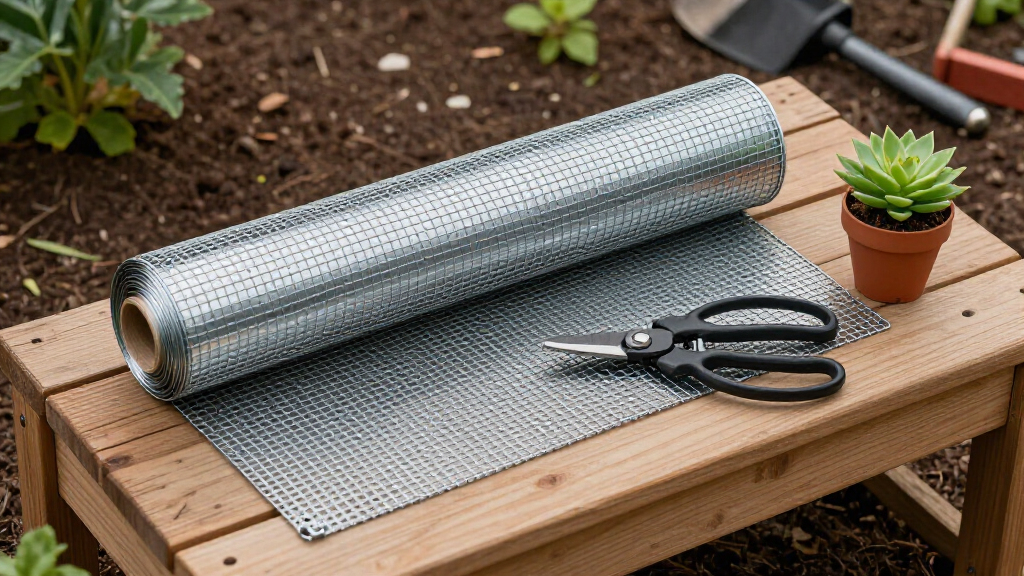 best hardware cloth for raised bed bottoms