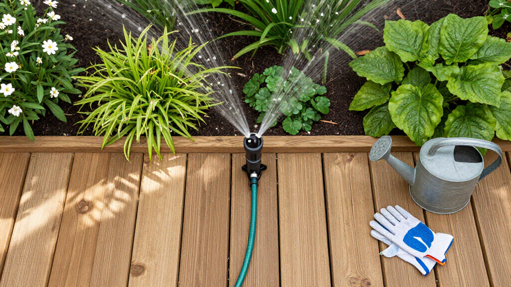 automatic drip garden irrigation