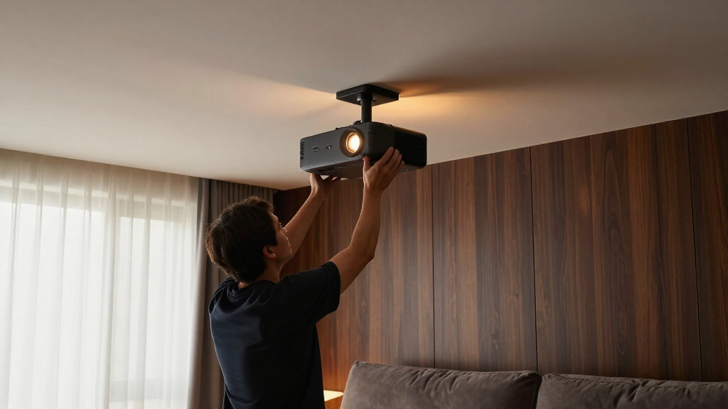best projector ceiling mounts for home theaters