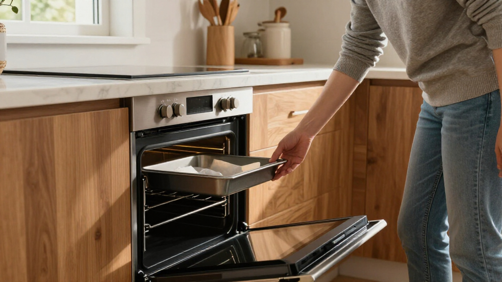 auto cleas fitted double oven