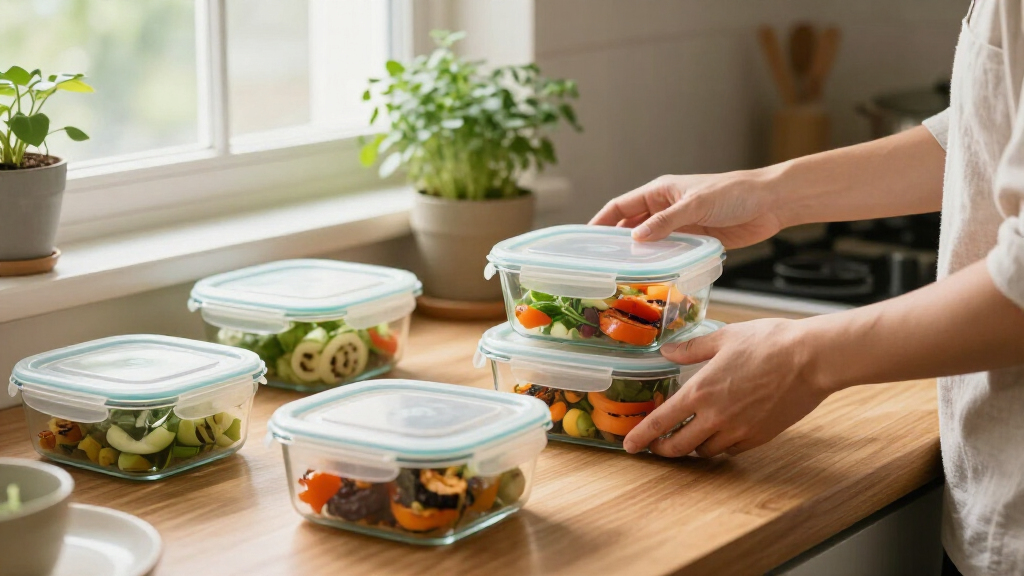 meal prep containers glass