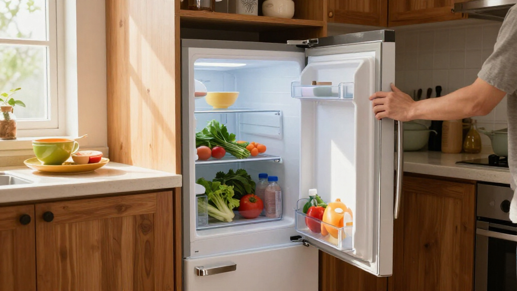 refrigerator for small spaces