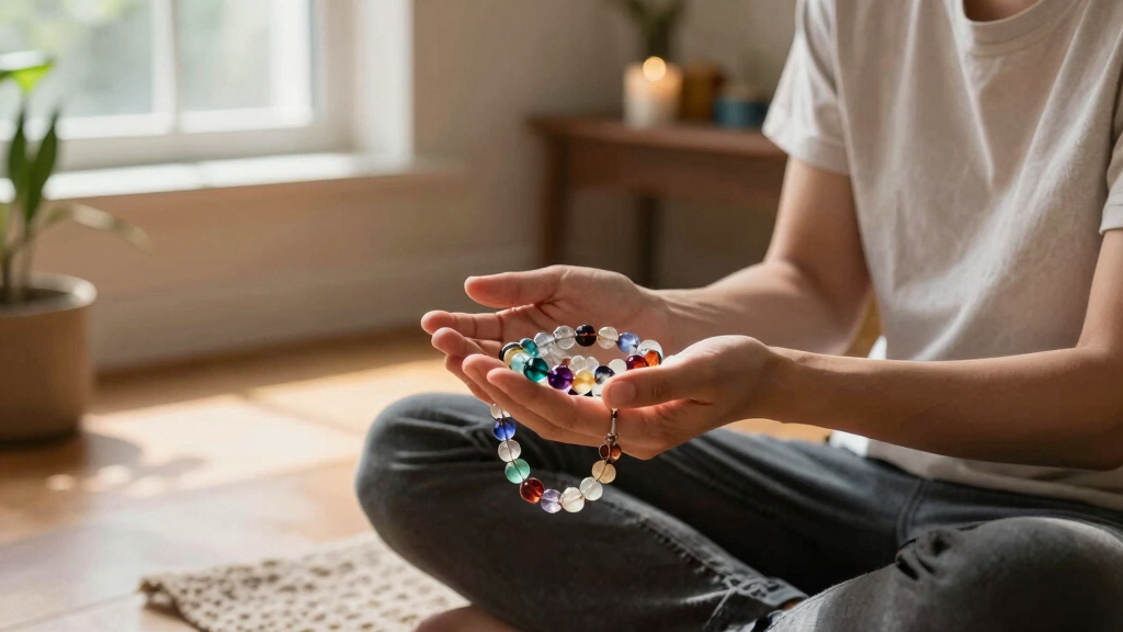 crystal prayer beads