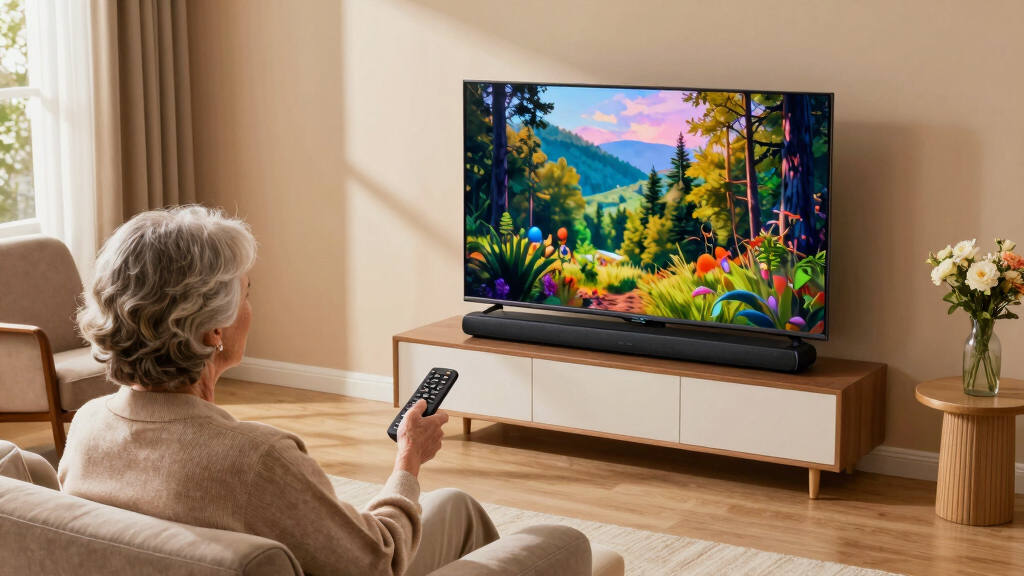 senior-friendly TVs and soundbars