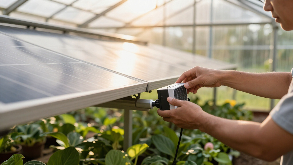 best solar solutions for remote greenhouses