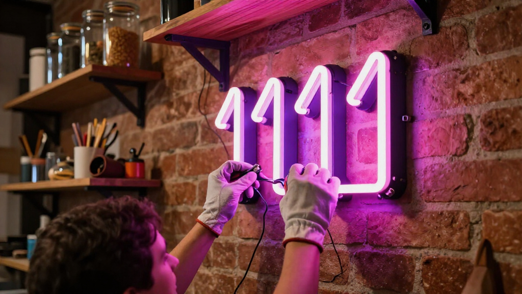 best 1111 neon sign custom large