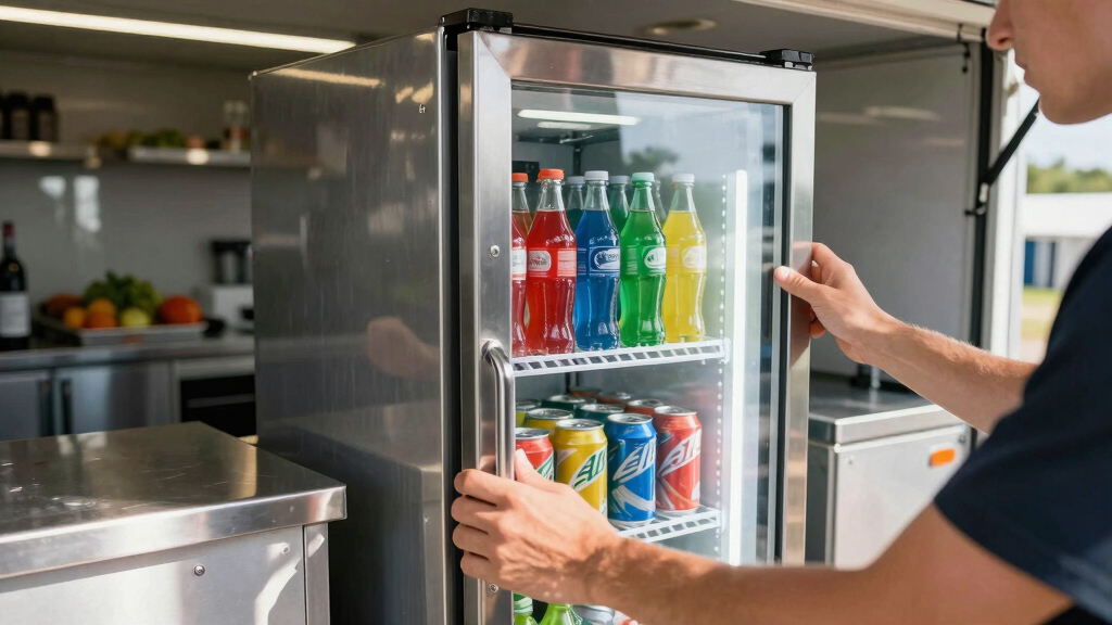 best commercial beverage coolers for concession trailers