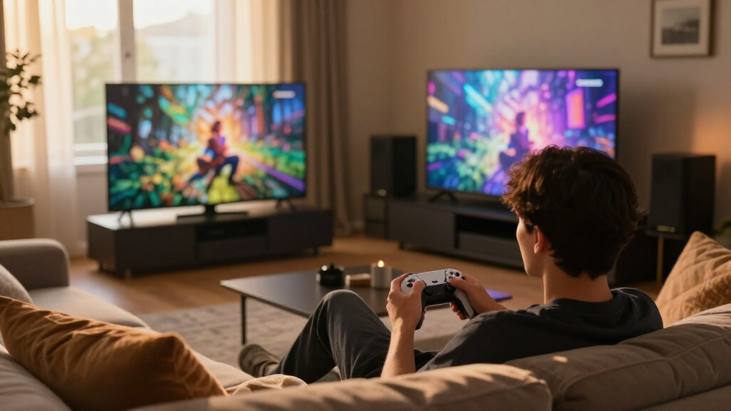 premium tv consoles for large screens