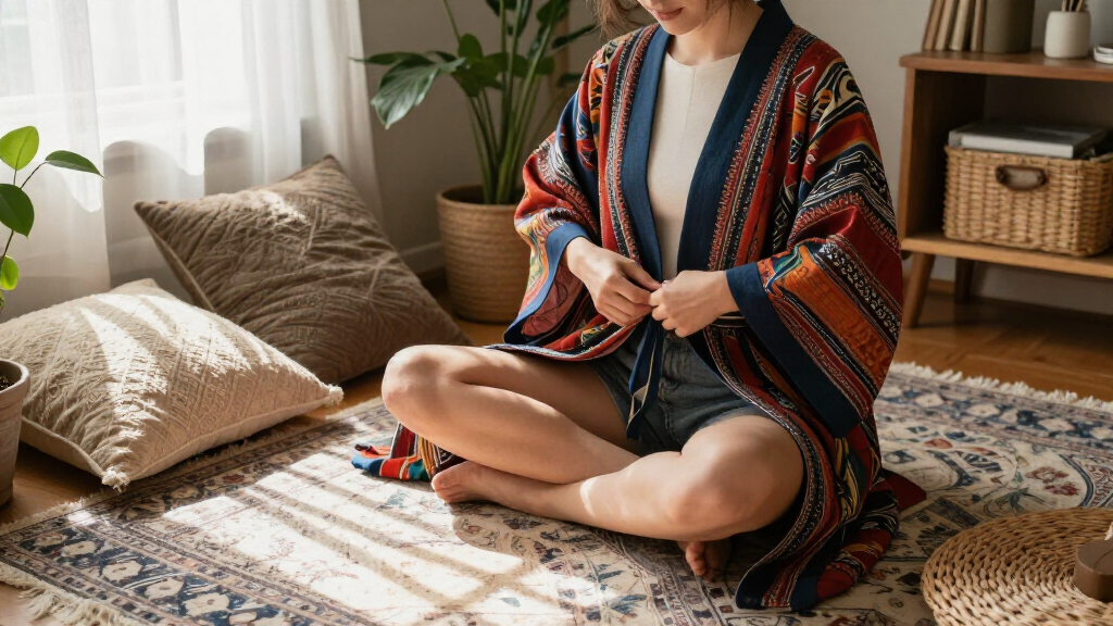 boho kimonos