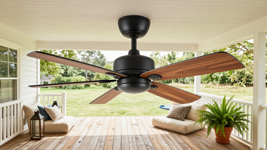 best high end porch ceiling fans for farmhouse style
