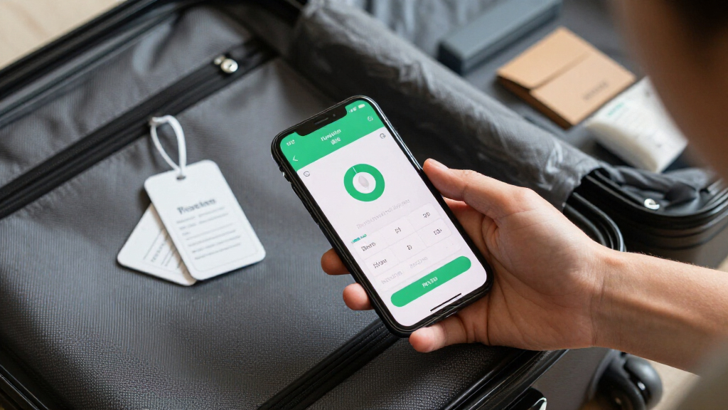 luggage trackers for iphone and android on amazon