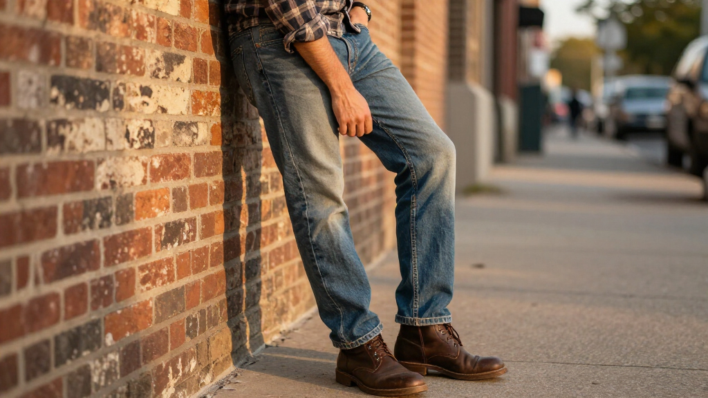 best vintage-style men's jeans