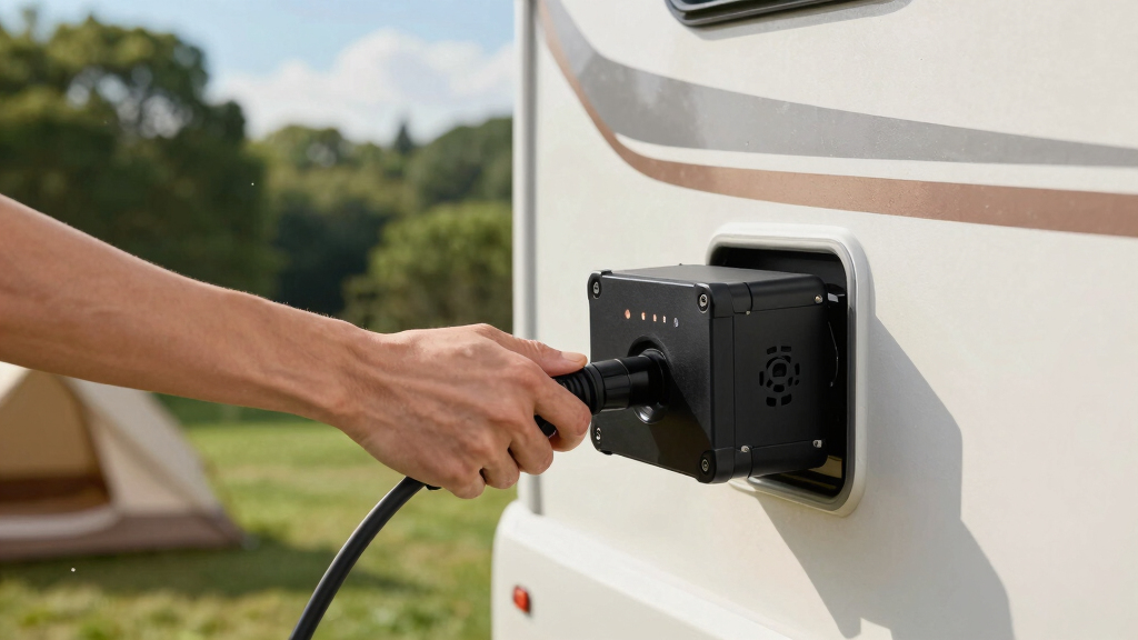 best portable shore power system for RV camping