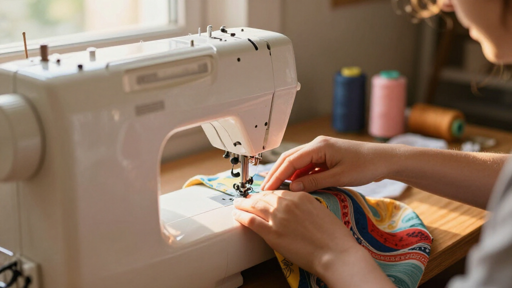 sewing machine for creative self improvement