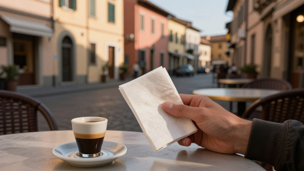 coffee napkins party