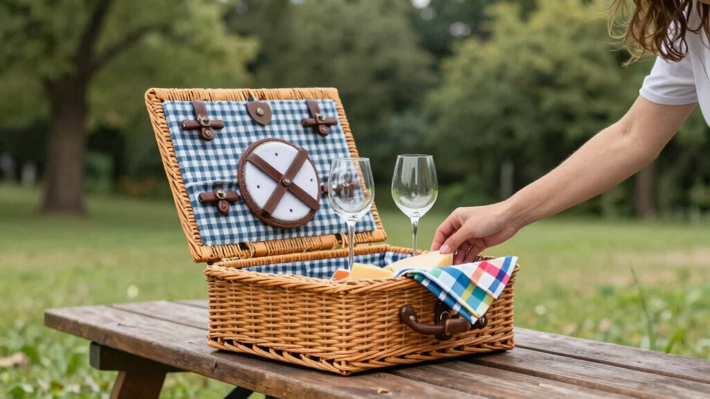 romantic picnic baskets