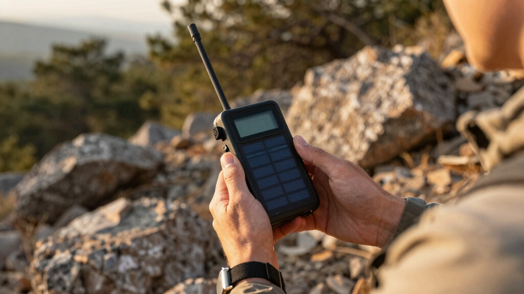 solar-powered emergency radios