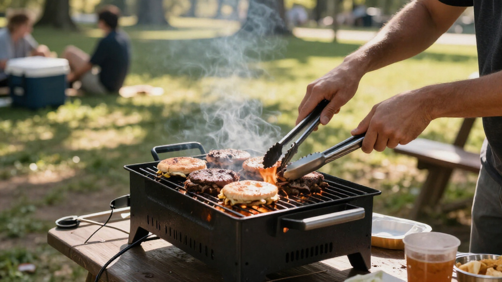 portable tailgating grills