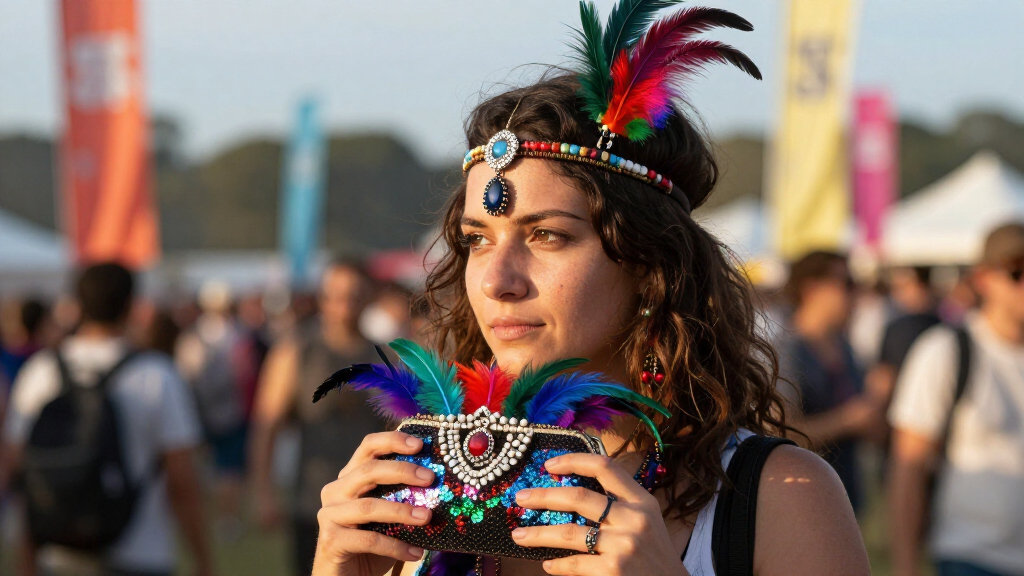 best feathered festival accessories