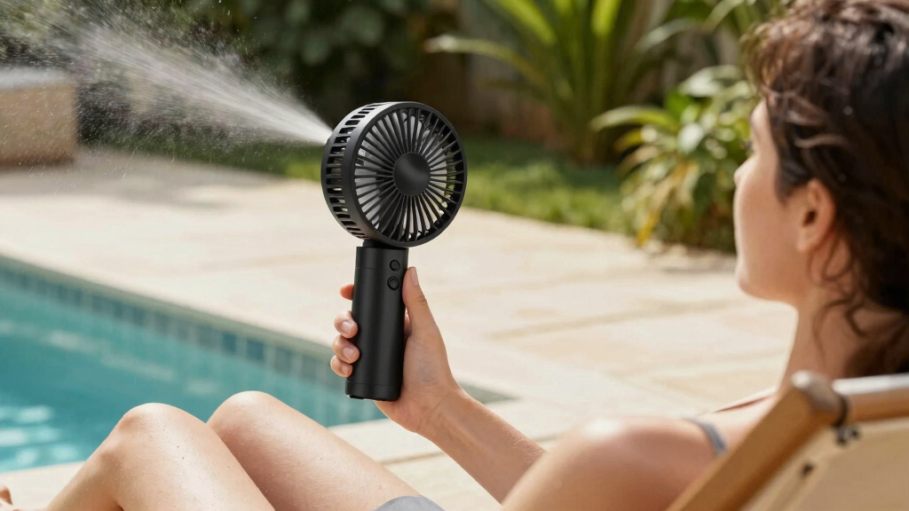 portable outdoor water fans