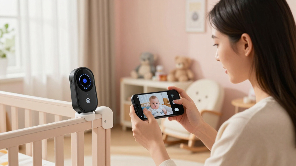 baby monitor with pan tilt zoom