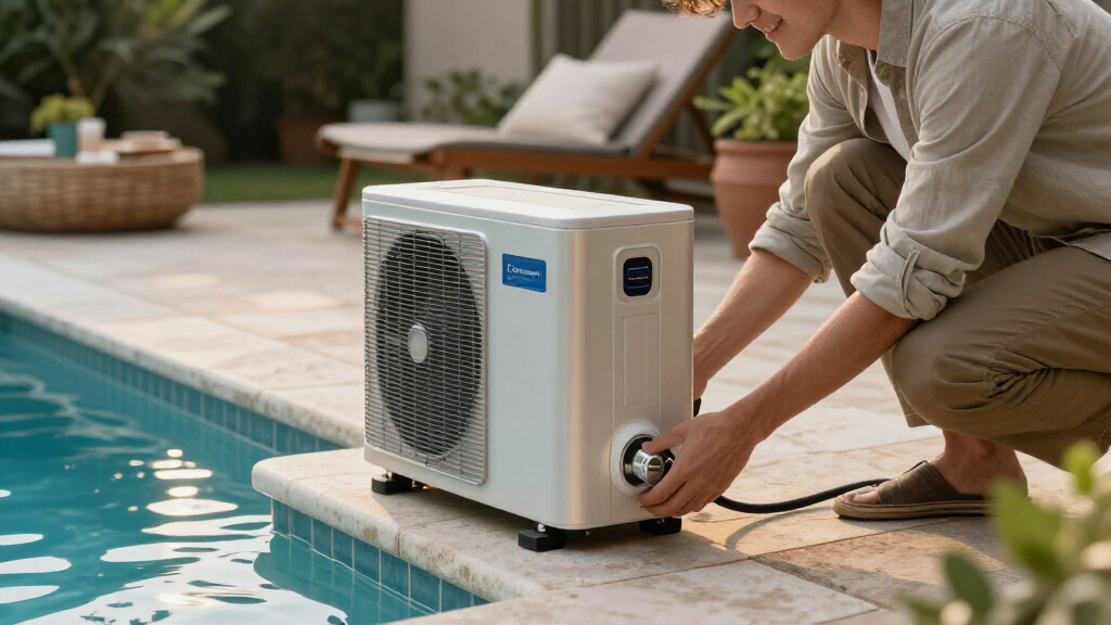 energy efficient pool heat pump