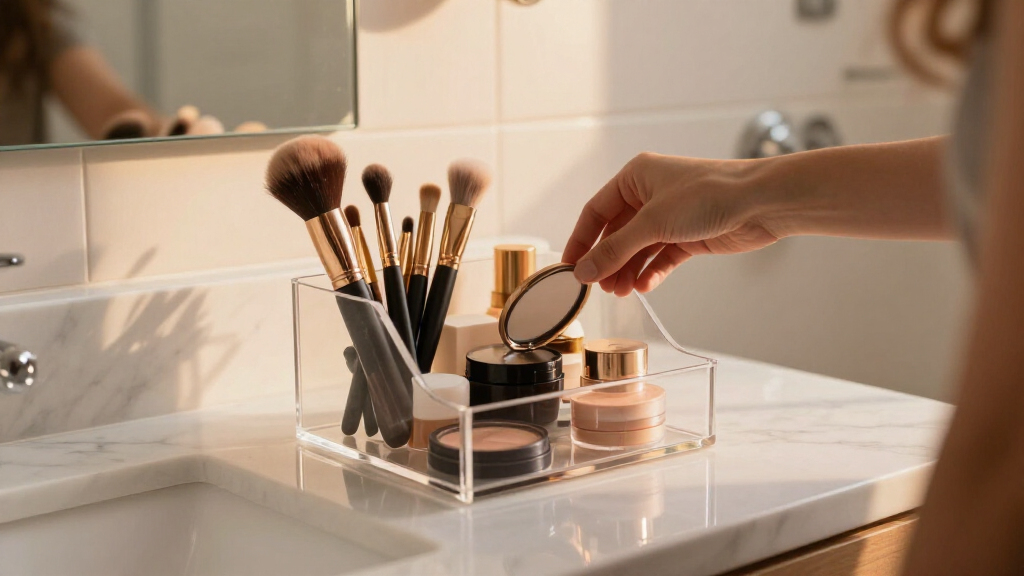 compact makeup organizers
