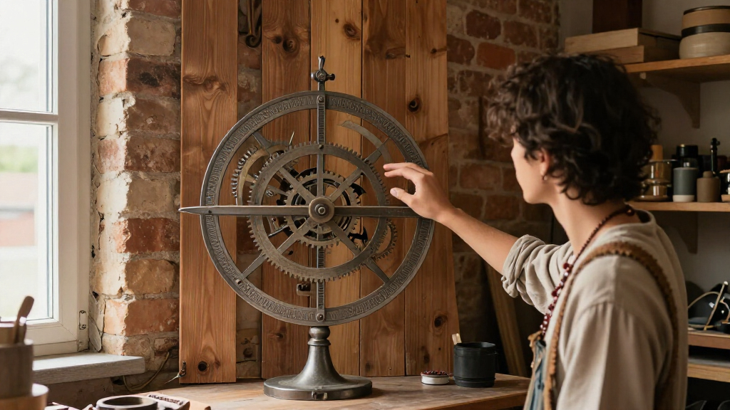 best astrolabe decor large metal