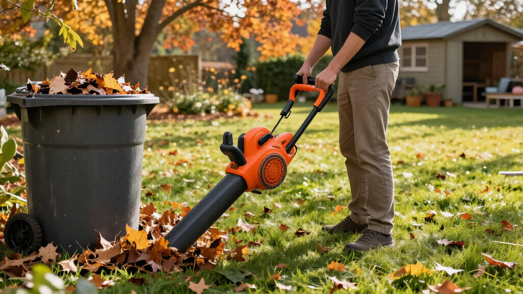 leaf blowers for fall yard cleanup