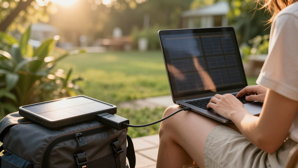 portable solar laptop chargers