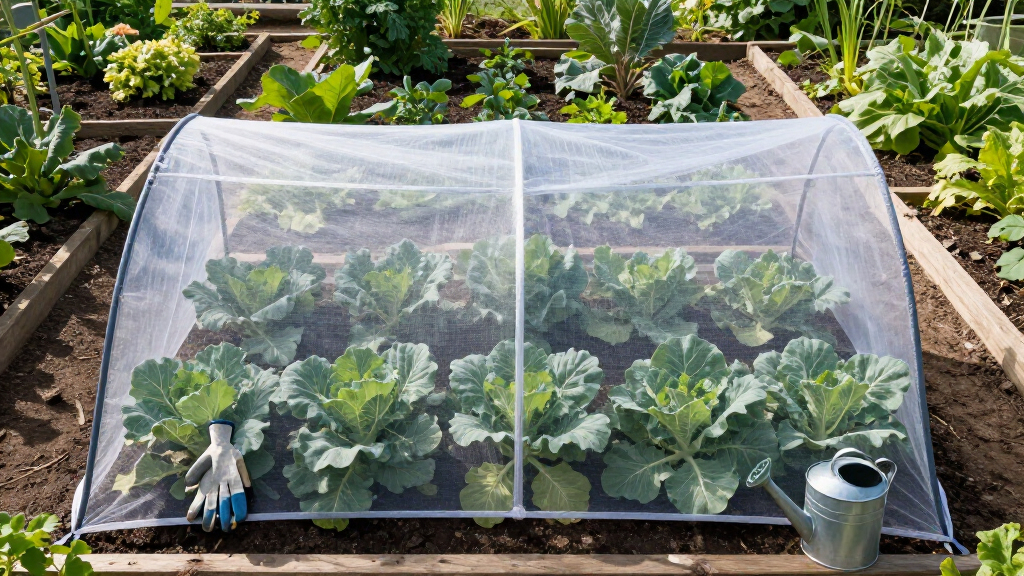 best insect netting tunnel kit for brassicas