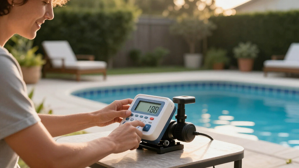 pool ph controller with pump
