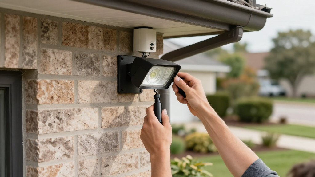 outdoor security floodlight cameras