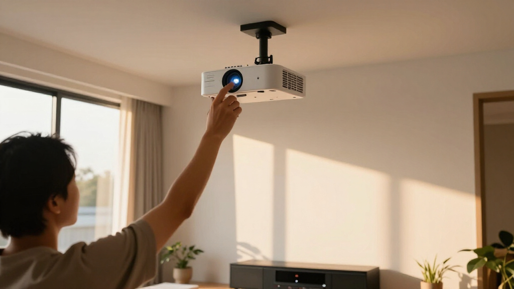 bright room short throw projector