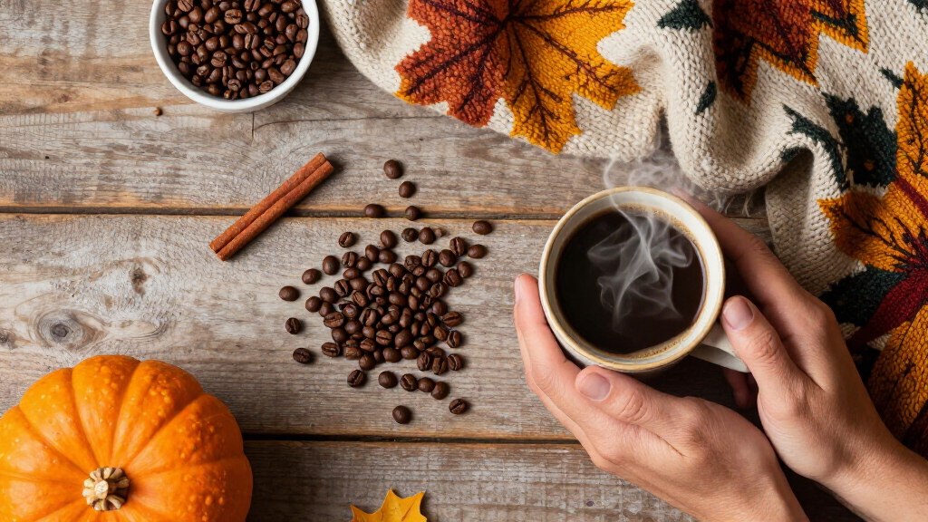 fall flavored coffee beans