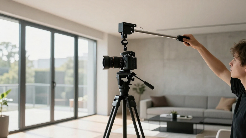 overhead camera rig for architecture photography