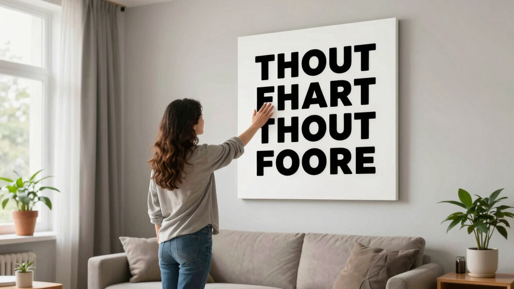motivational quote wall art