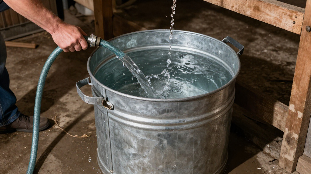 stock tank for cattle and horses