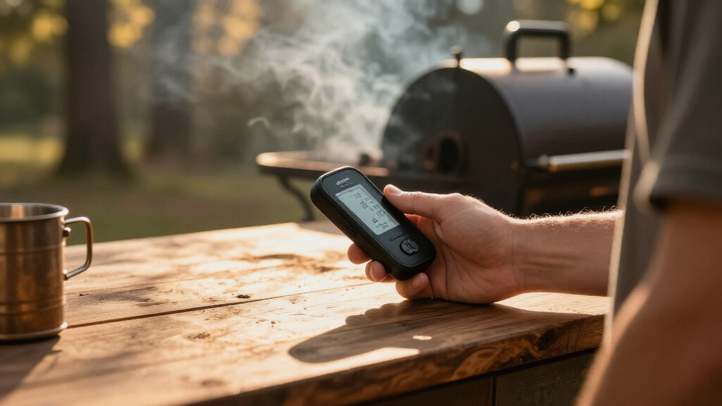 high end wireless meat thermometer for smoking