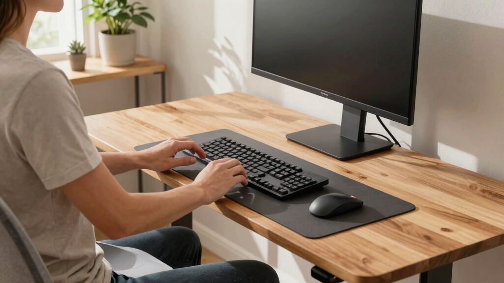 ergonomic standing desk accessories