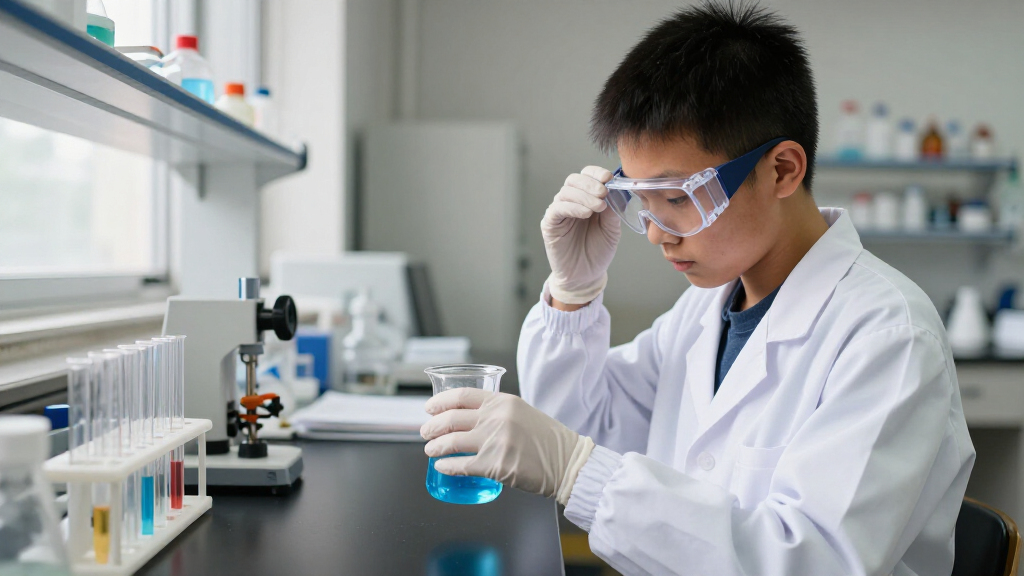 science lab safety goggles