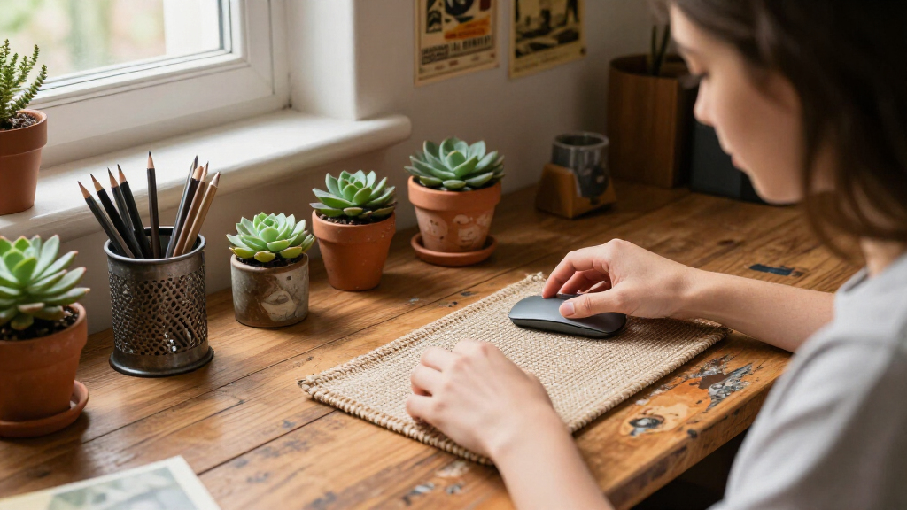 rustic desk accessories for students